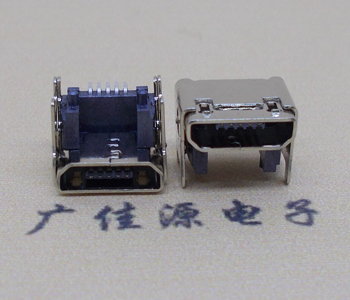 麻涌镇MICRO USB 5P母座 SMT垫高 L=4.15双壳
